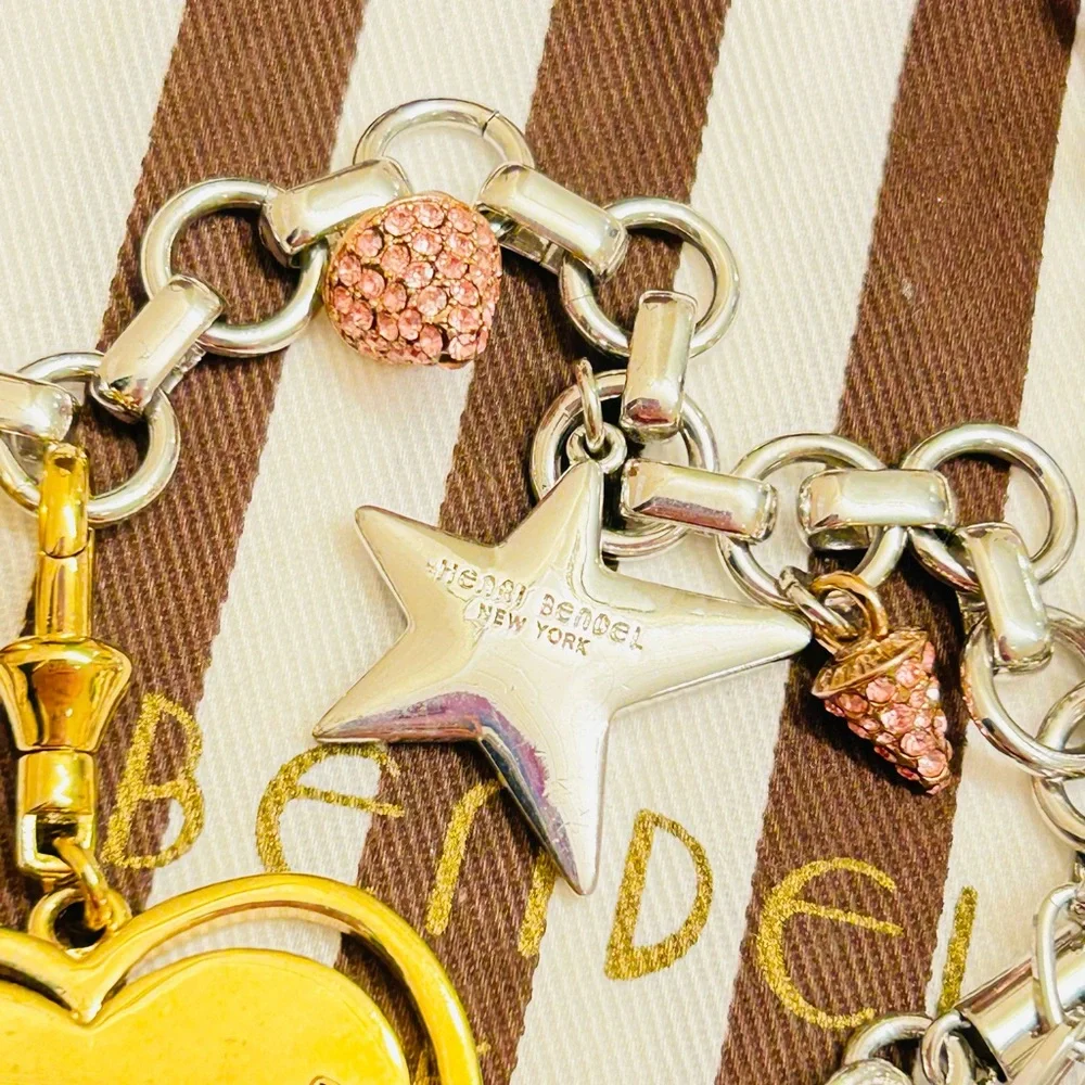 💰SOLD💰🔥NWOT🔥VERY RARE Henri Bendel Pretty Punk Statement Necklace - Picture 12 of 16